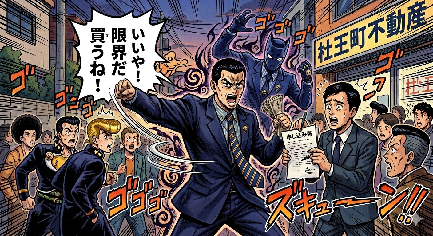 ジョジョの奇妙な冒険 第4部”吉良吉影”風